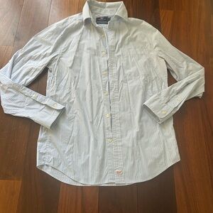 Vineyard Vines Performance Classic Fit Murray Button Down Shirt Blue Striped